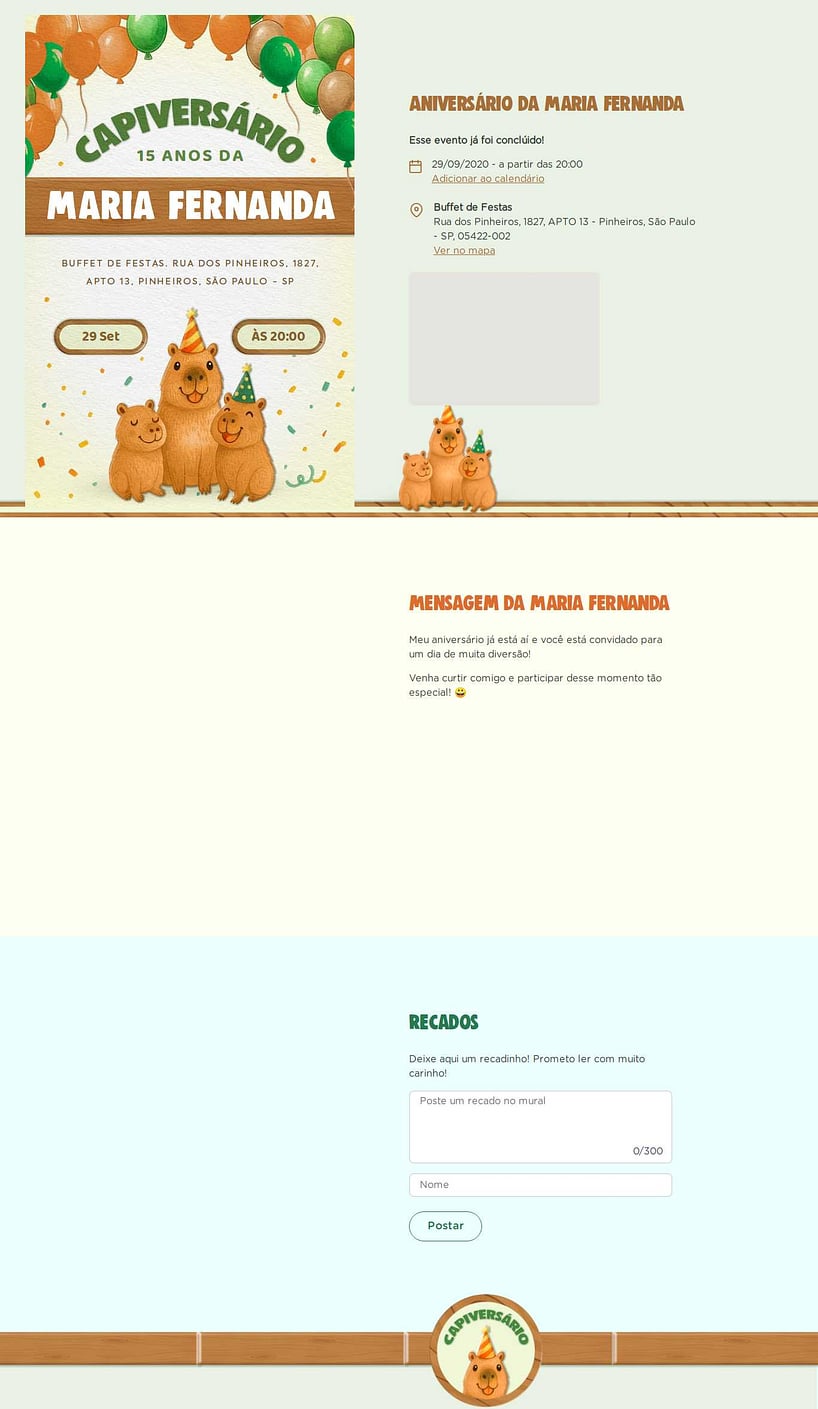 Vibe de Aniversario - Capiversario